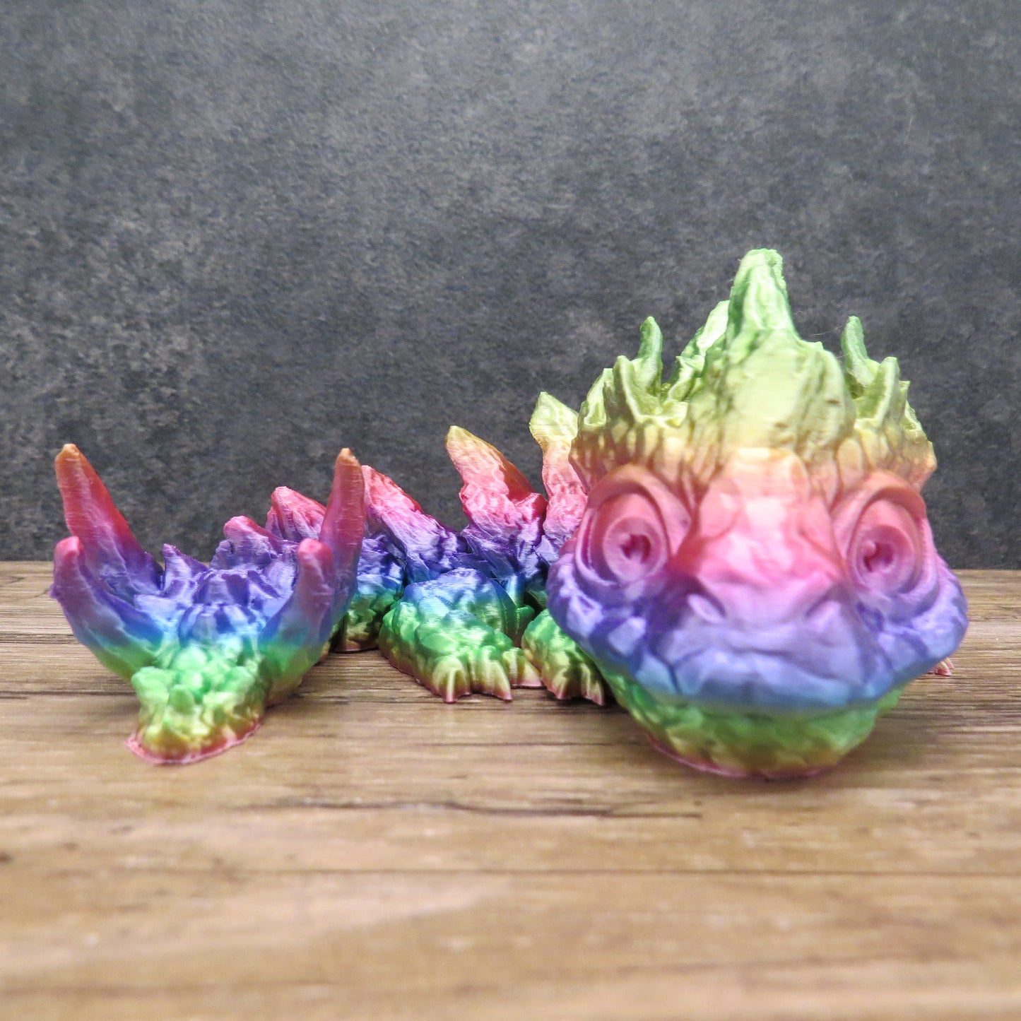 Articulated Baby Elemental Dragons