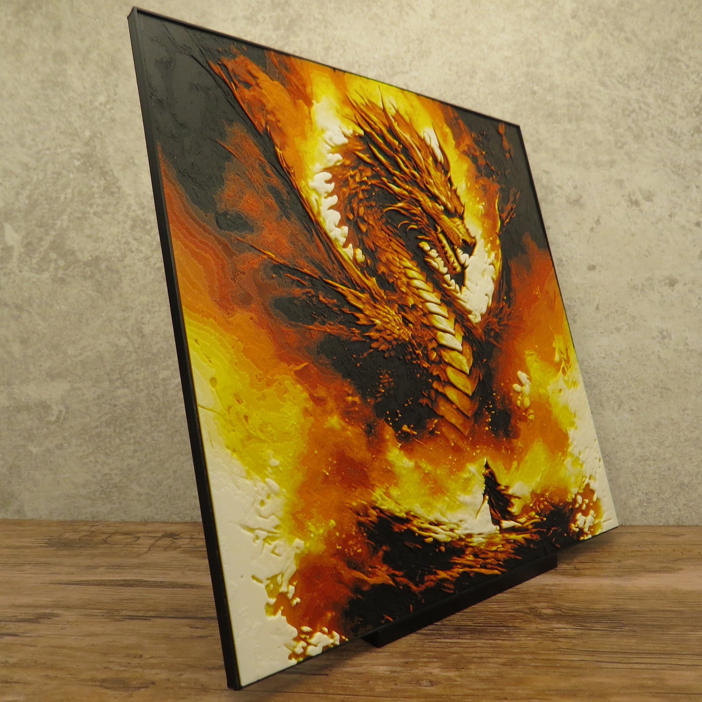Fire Dragon Hueforge Wall Mural