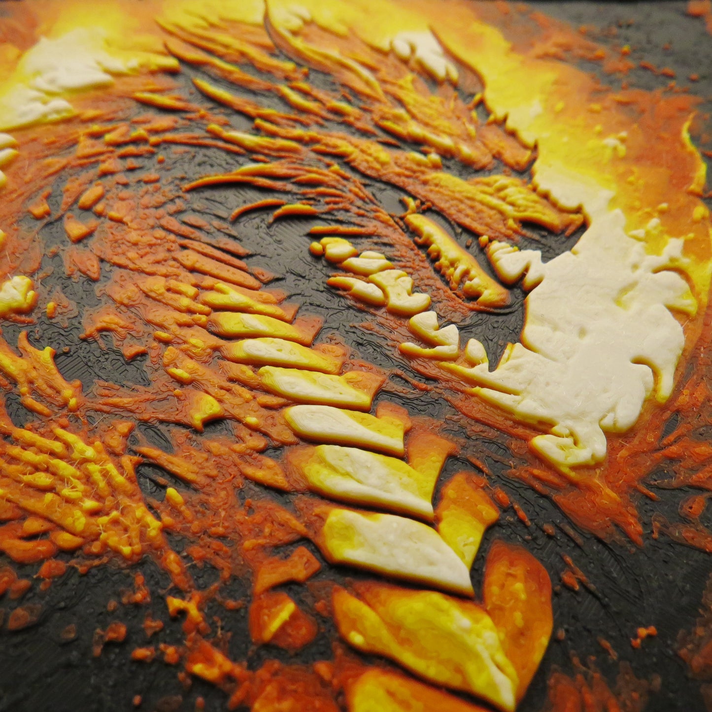 Fire Dragon Hueforge Wall Mural