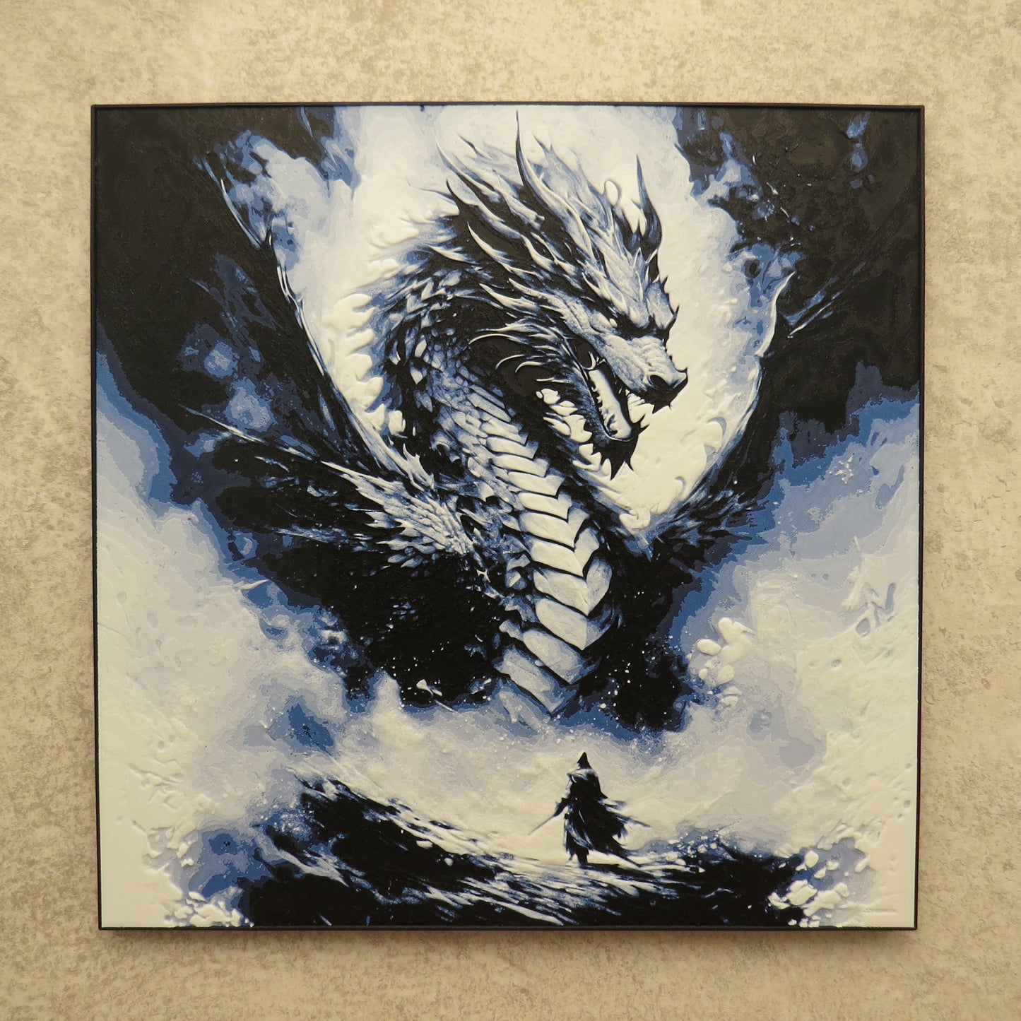 Fire Dragon Hueforge Wall Mural
