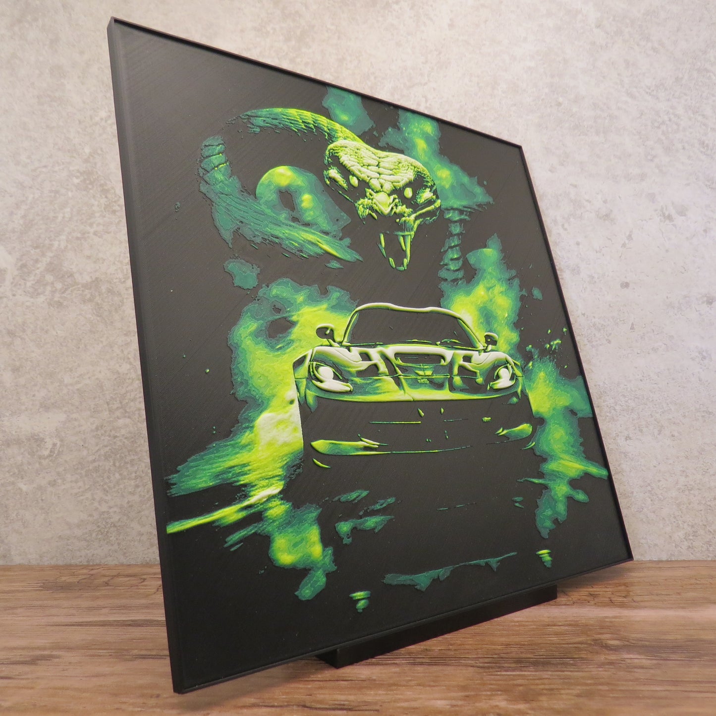 Dodge Viper Hueforge Wall Mural