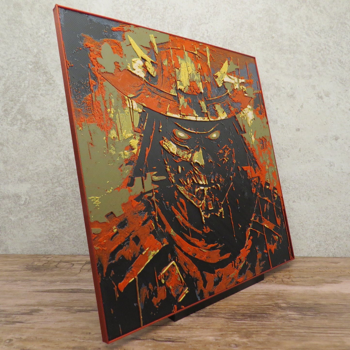 Zombie Samurai Hueforge Wall Mural