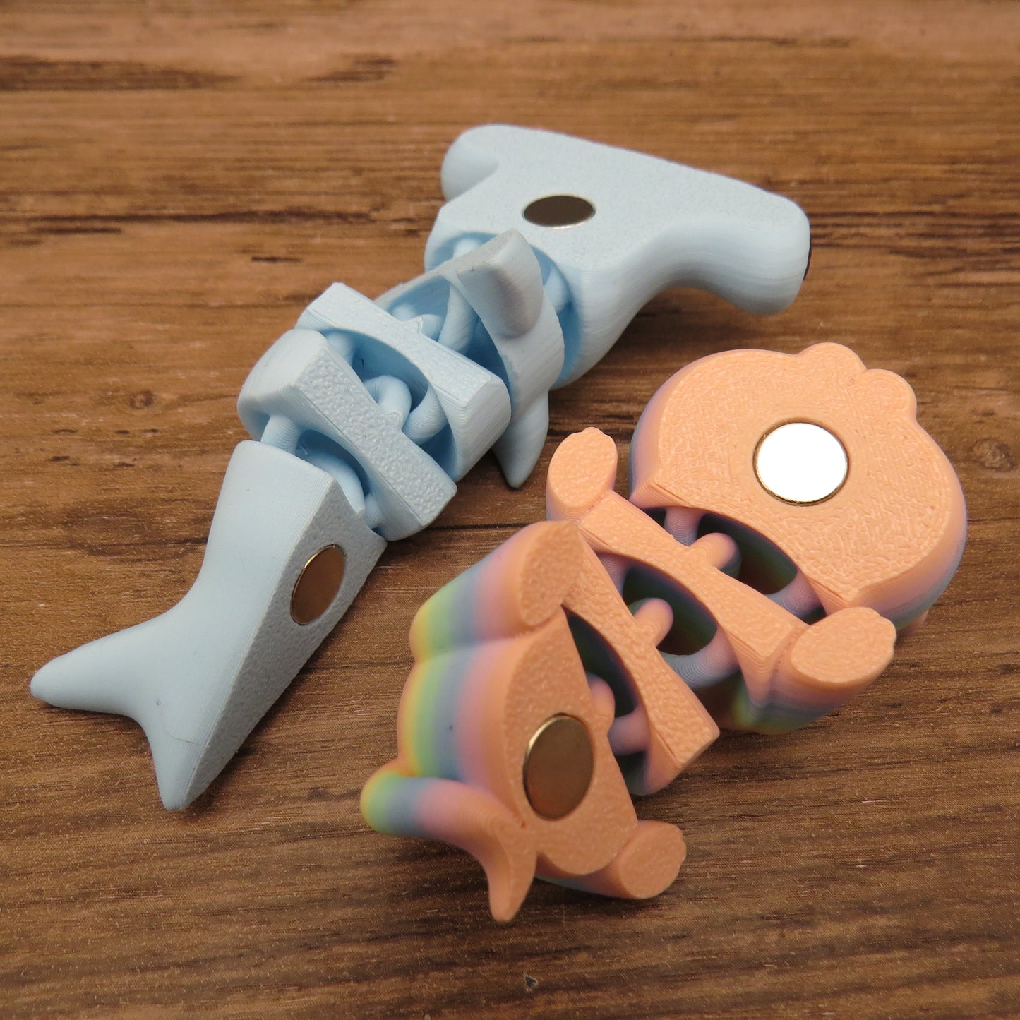 Kitty and Shark Magnet Fidget