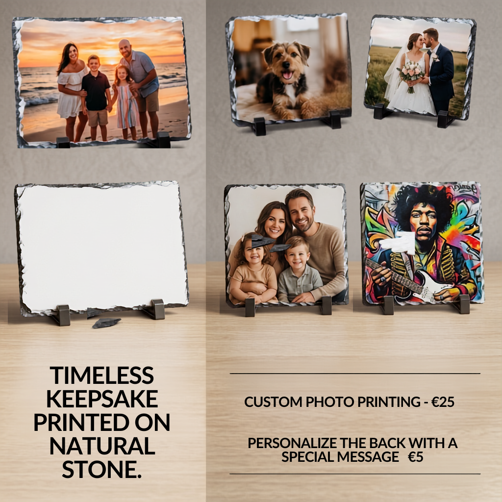Custom Photo Stone Slate