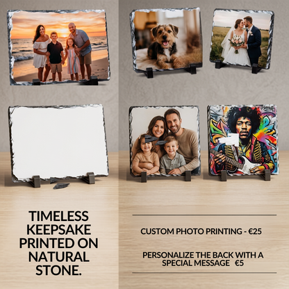 Custom Photo Stone Slate
