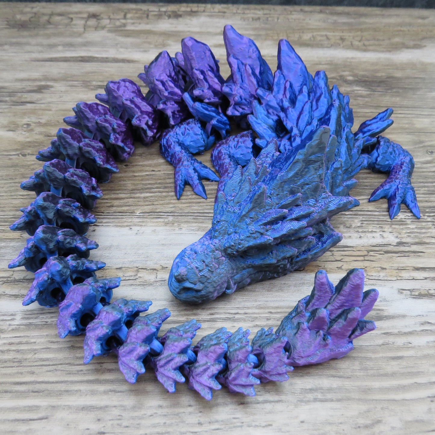 Articulated Elder Elemental Dragons