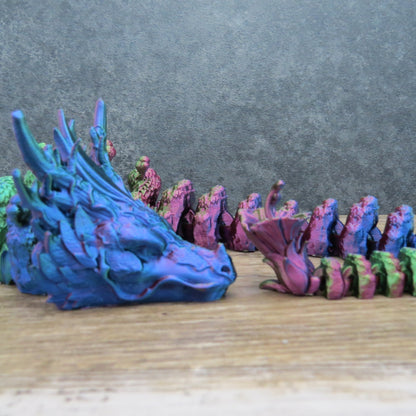 Articulated Elder Elemental Dragons