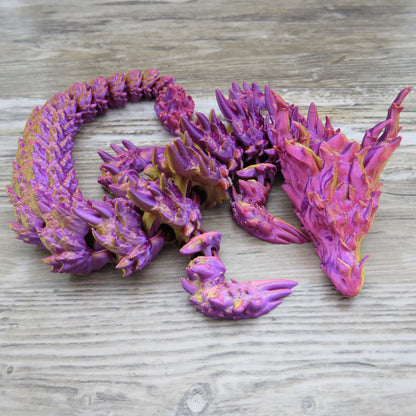 Articulated Elder Elemental Dragons