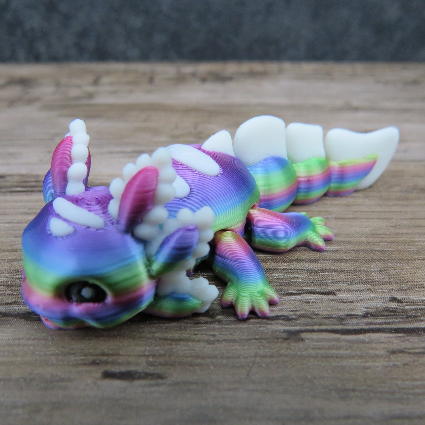 6 Pack Articulated Baby Axolotl