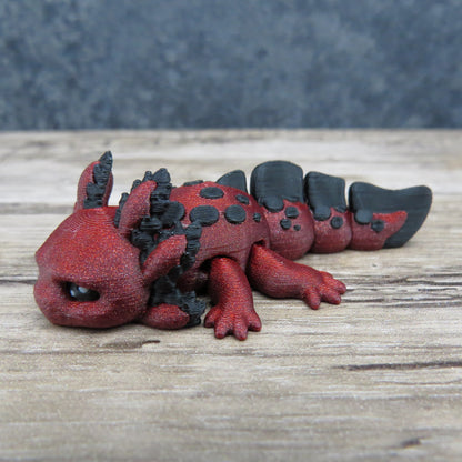 6 Pack Articulated Baby Axolotl