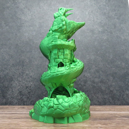 Basilisk Snake Castle Spiral Dice Tower