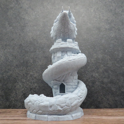 Basilisk Snake Castle Spiral Dice Tower