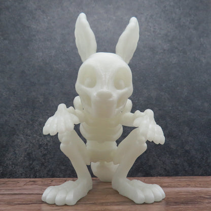 Articulated Rainbow Bunny Skeleton