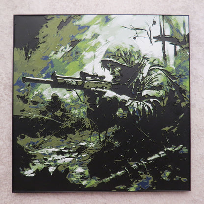 Special Forces Sniper Hueforge Wall Mural