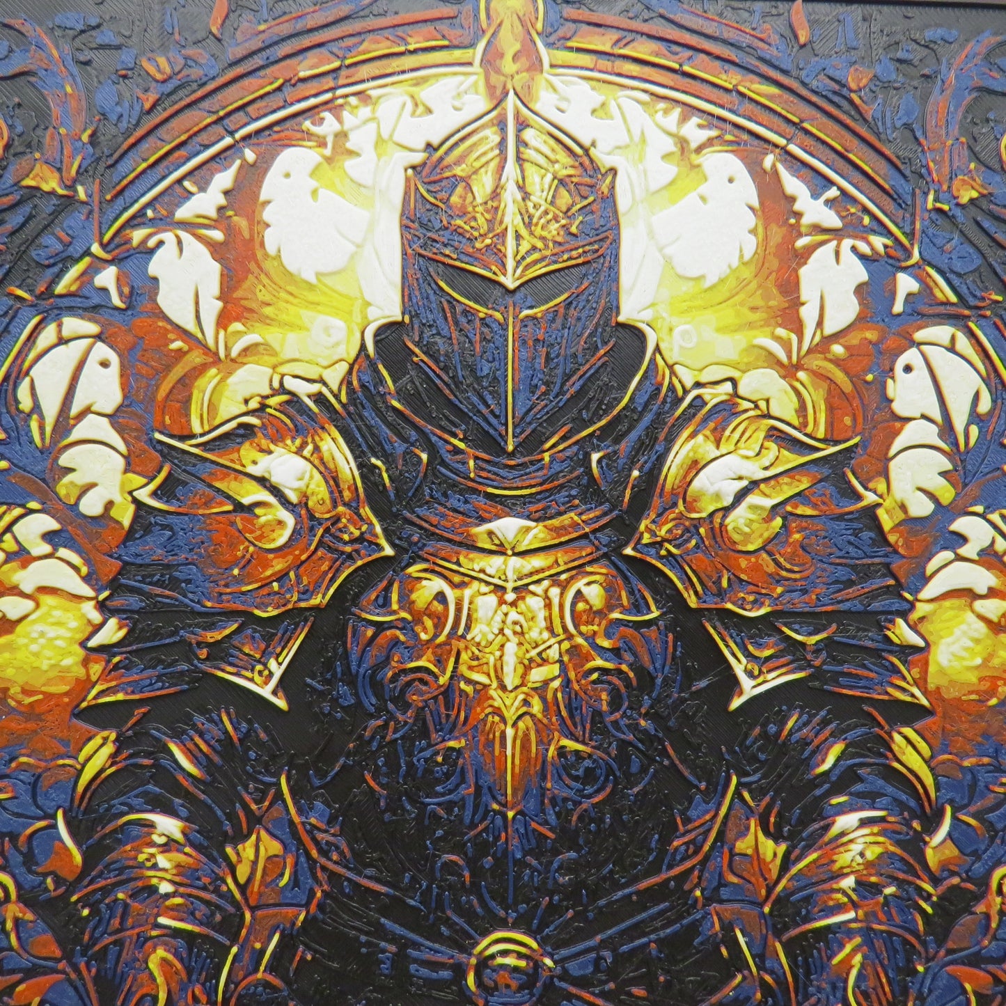 Medieval Knight Hueforge Wall Mural