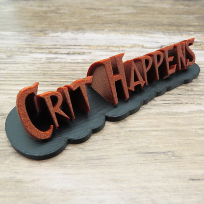 Custom 3D Printed Name Plate