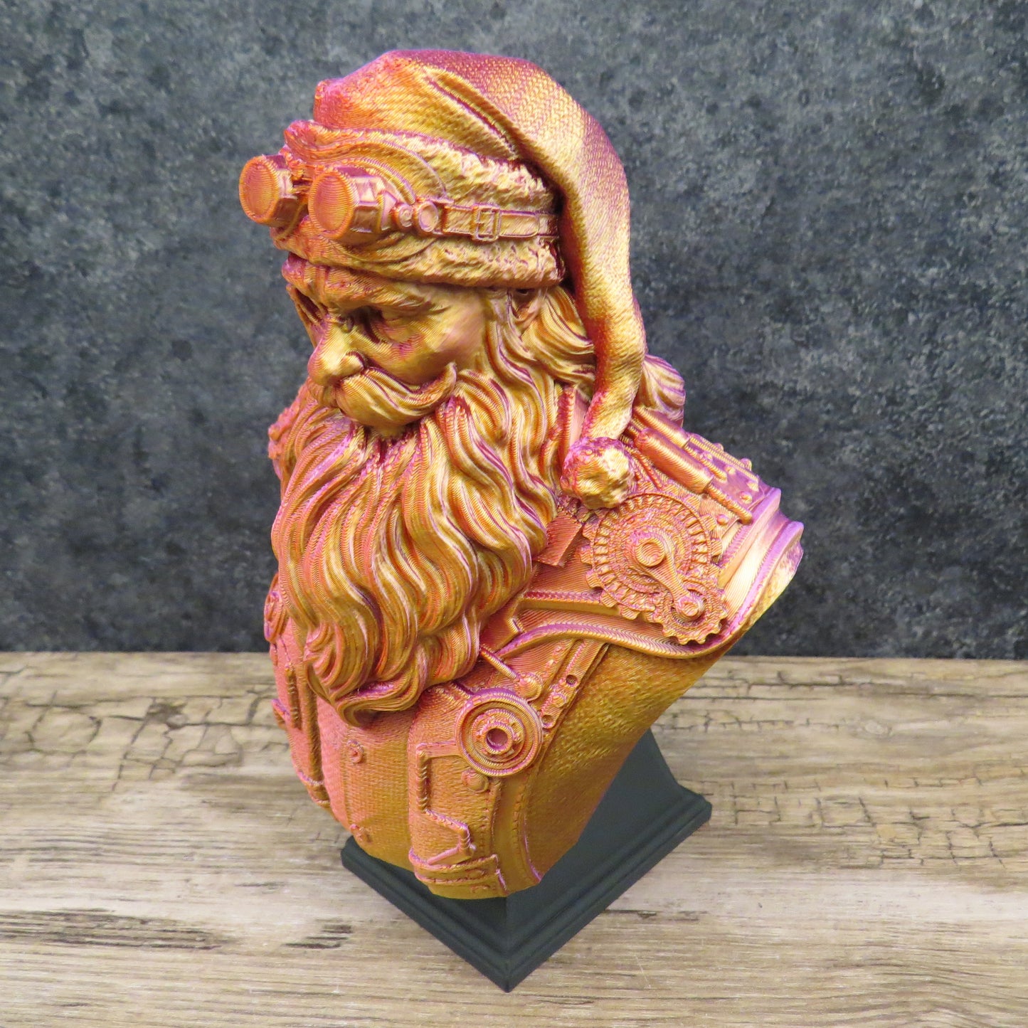 Steampunk Santa Bust