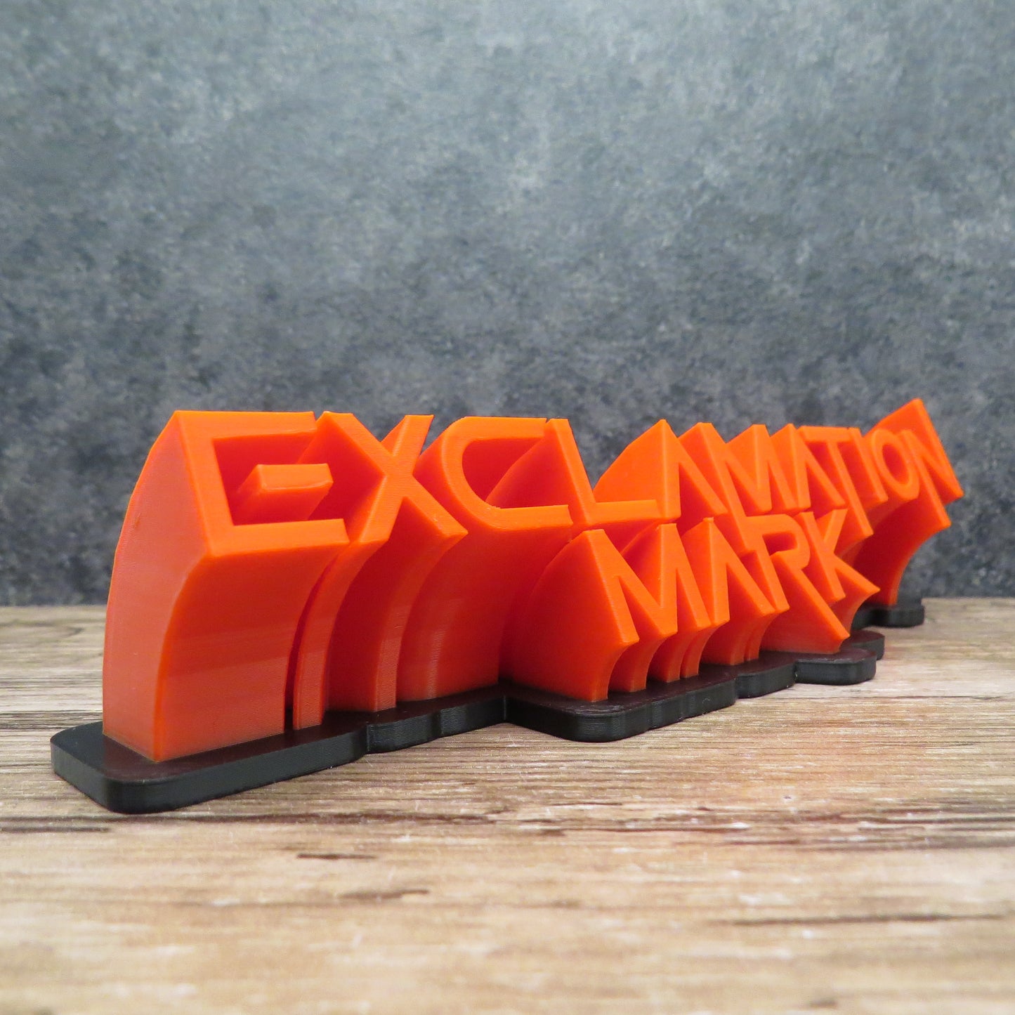 Custom 3D Printed Name Plate