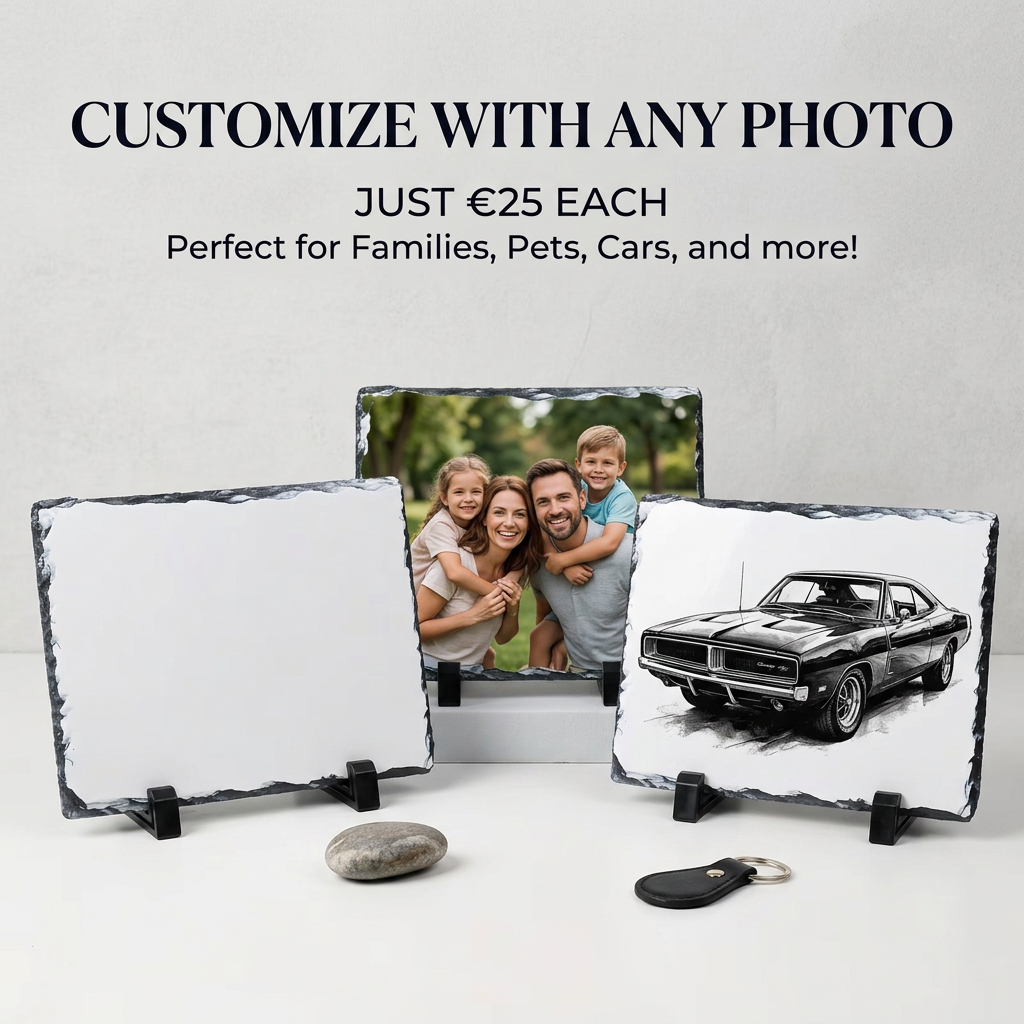Custom Photo Stone Slate