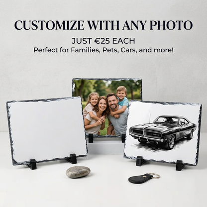 Custom Photo Stone Slate