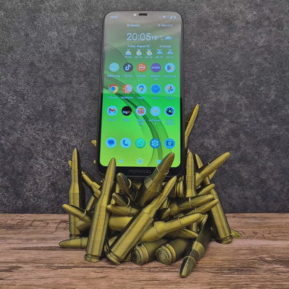 Lock and Load Ammo Phone Stand