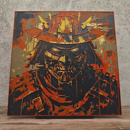 Zombie Samurai Hueforge Wall Mural